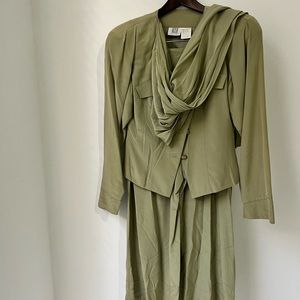 Madeleine Top and long culote set 100-% silk